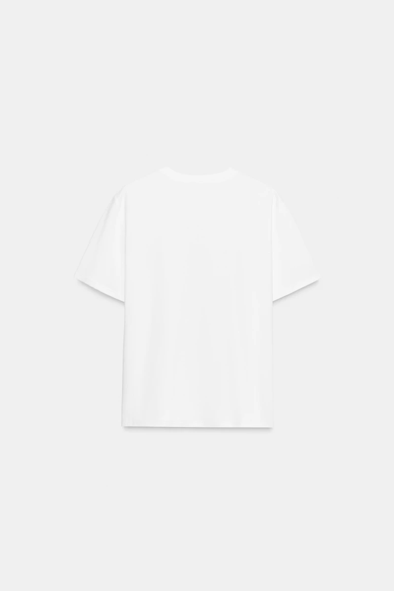 VOLUMINOUS FLORAL T-SHIRT