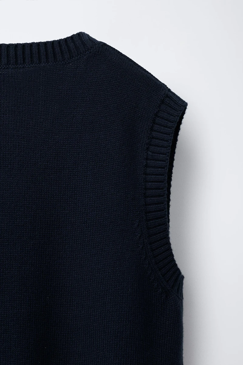 GILET EN MAILLE