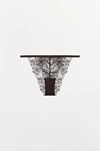 COMBINATION LACE PANTIES