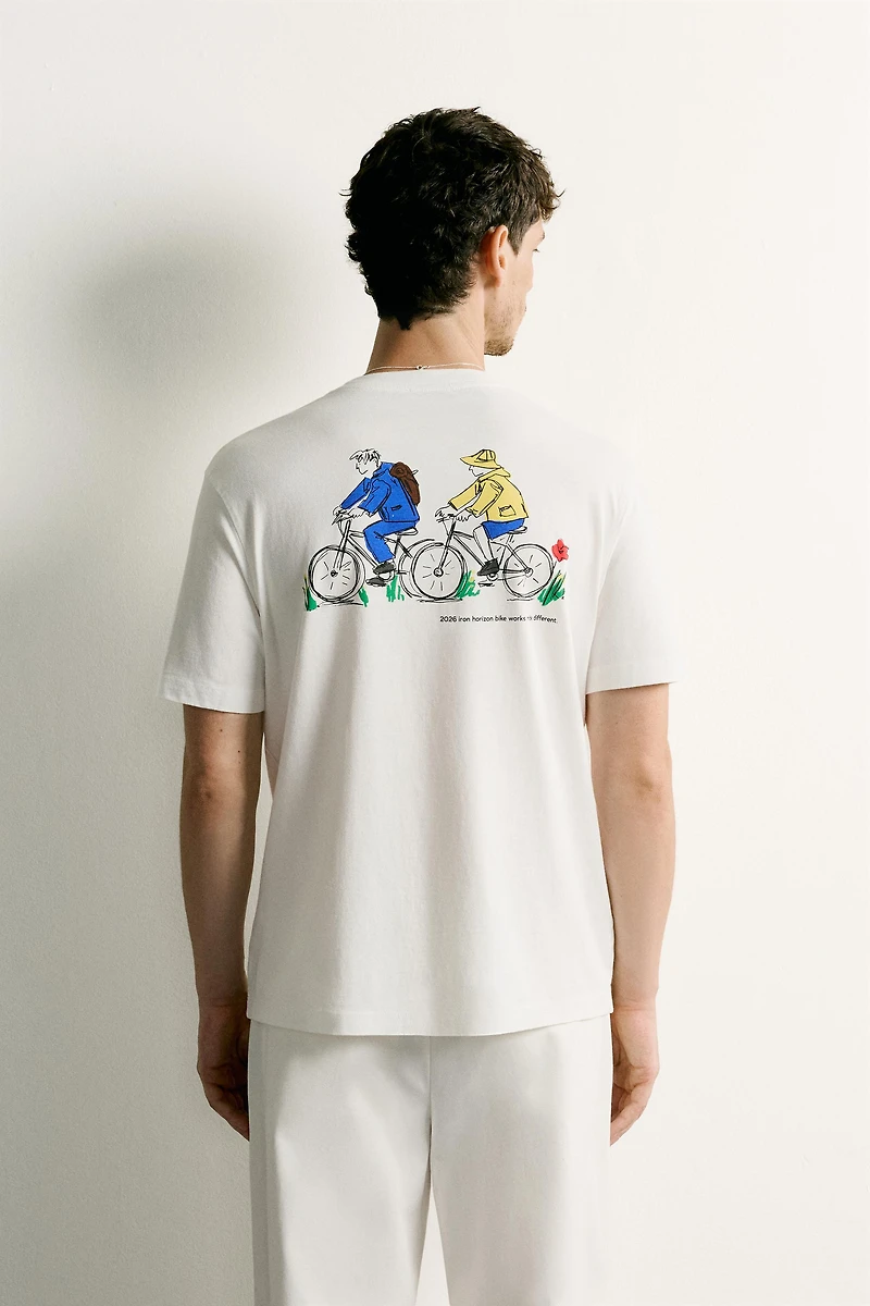 COMBINED PRINT REGULAR FIT T-SHIRT