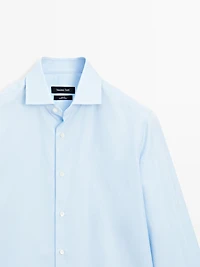 Chemise slim à rayures