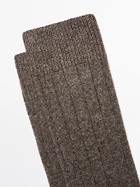 Cashmere blend socks