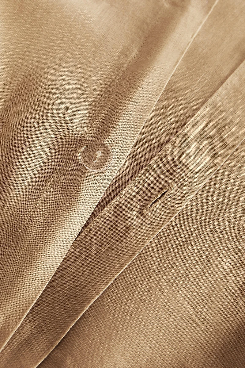 DRAP-HOUSSE LIN LAVÉ | 30 CM HAUTEUR (140 G/M²)