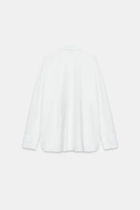 POPLIN SHIRT WITH FIREMAN CLASPS