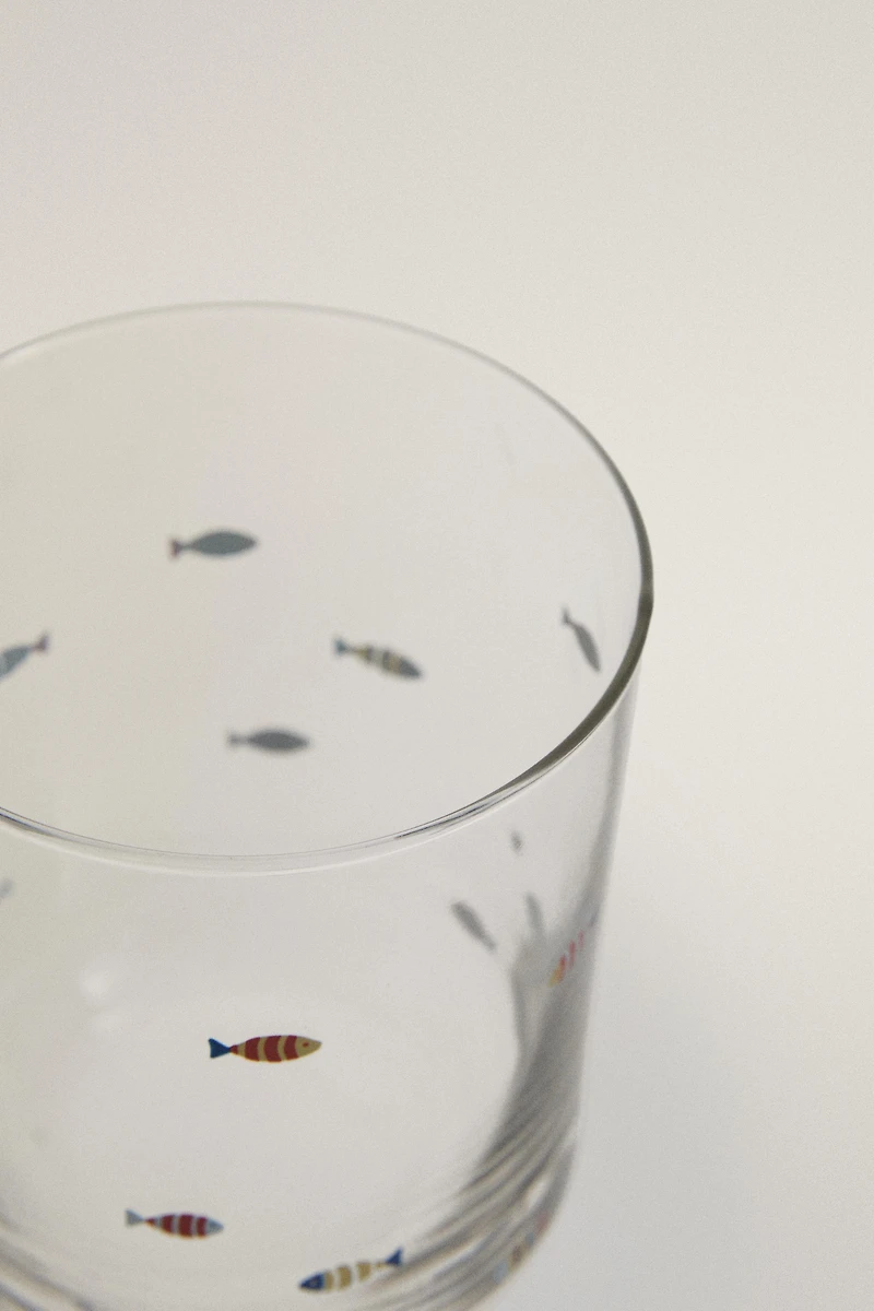 FISH GLASS TUMBLER