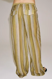 ZW COLLECTION STRIPED TROUSERS