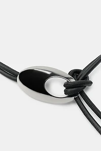 CEINTURE DOUBLE LACET 100% CUIR