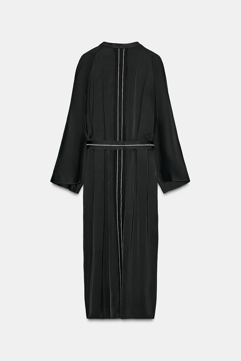 ZW COLLECTION TOPSTITCHED TUNIC DRESS