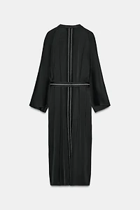 ZW COLLECTION TOPSTITCHED TUNIC DRESS