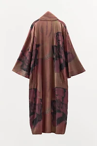 LIMITED EDITION BEADED PRINT KIMONO