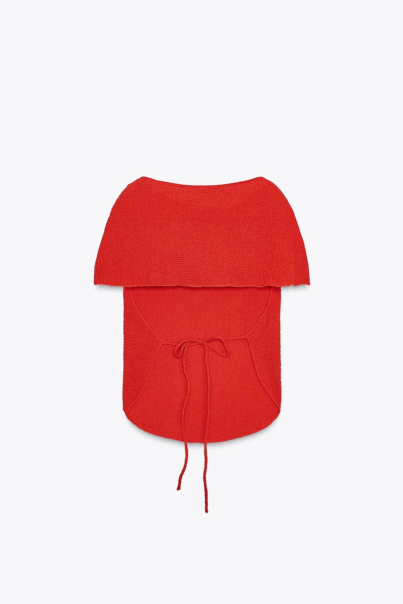 MULTI-POSITION LAYERED TEXTURED TOP