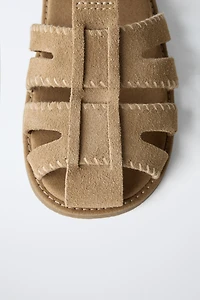 LEATHER FISHERMAN SANDALS