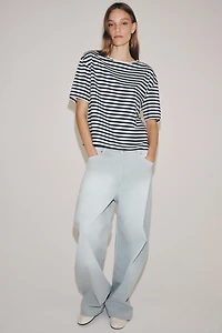 STRIPED SHORT SLEEVE T-SHIRT