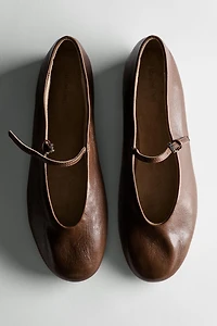 Soft leather ballerinas