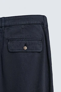 PANTALON STRAIGHT FIT DÉLAVÉ