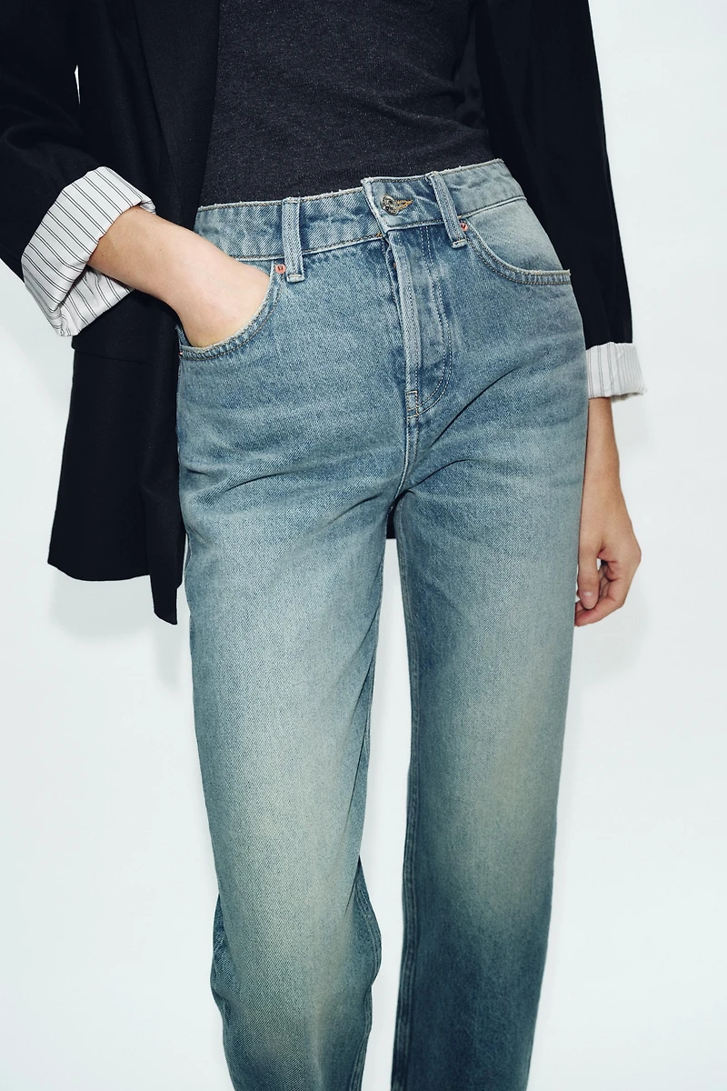 Z1975 MID-RISE SLIM CROPPED JEANS