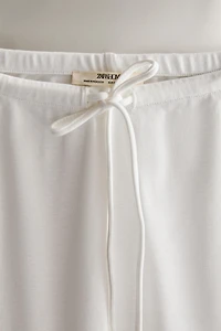 COTTON JERSEY PANTS
