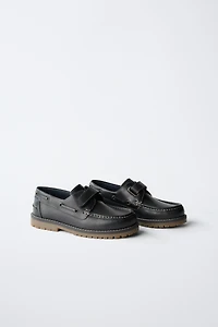 CHAUSSURES BATEAU EN CUIR