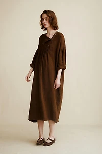100% LINEN DRESS CREATED BY CARAMEL LONDON X ZARA
