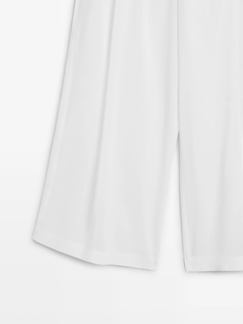 Pantalon fluide lin