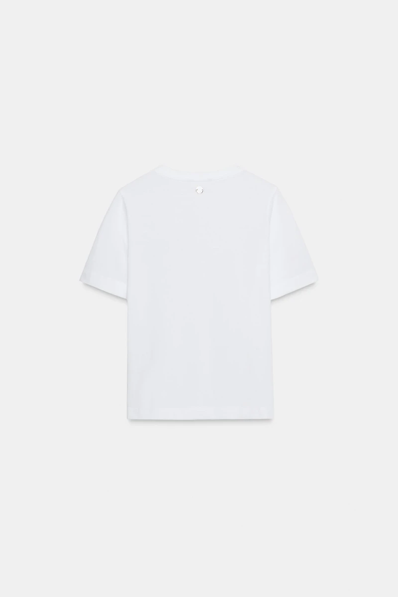 SHORT SLEEVE T-SHIRT WITH LABEL