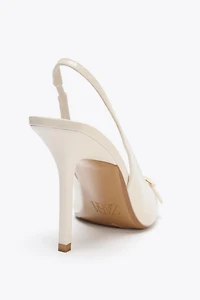 HEELED BUCKLE SANDALS