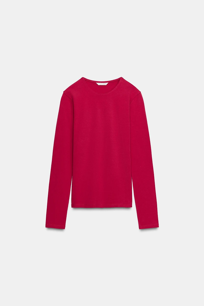 BASIC COTTON T-SHIRT