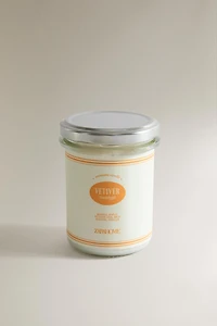 (130 G) VETIVER MANGO SCENTED CANDLE