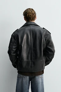 LIMITED EDITION LEATHER BIKER JACKET