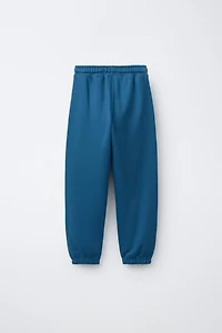 JOGGER PANTS WITH TEXT LABEL