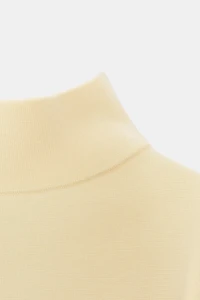 SHORT SLEEVE SHOULDER PAD KNIT JUMPER