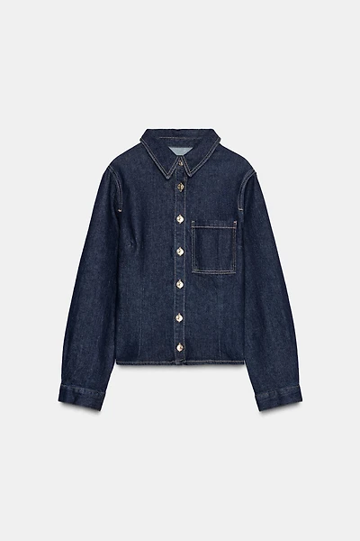 CHEMISE EN JEAN AJUSTÉE Z1975