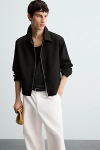 ZIP-UP OVERSHIRT