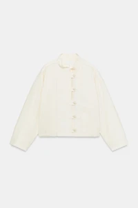 LINEN TOGGLE JACKET