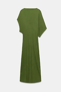 DRAPED LONG DRESS