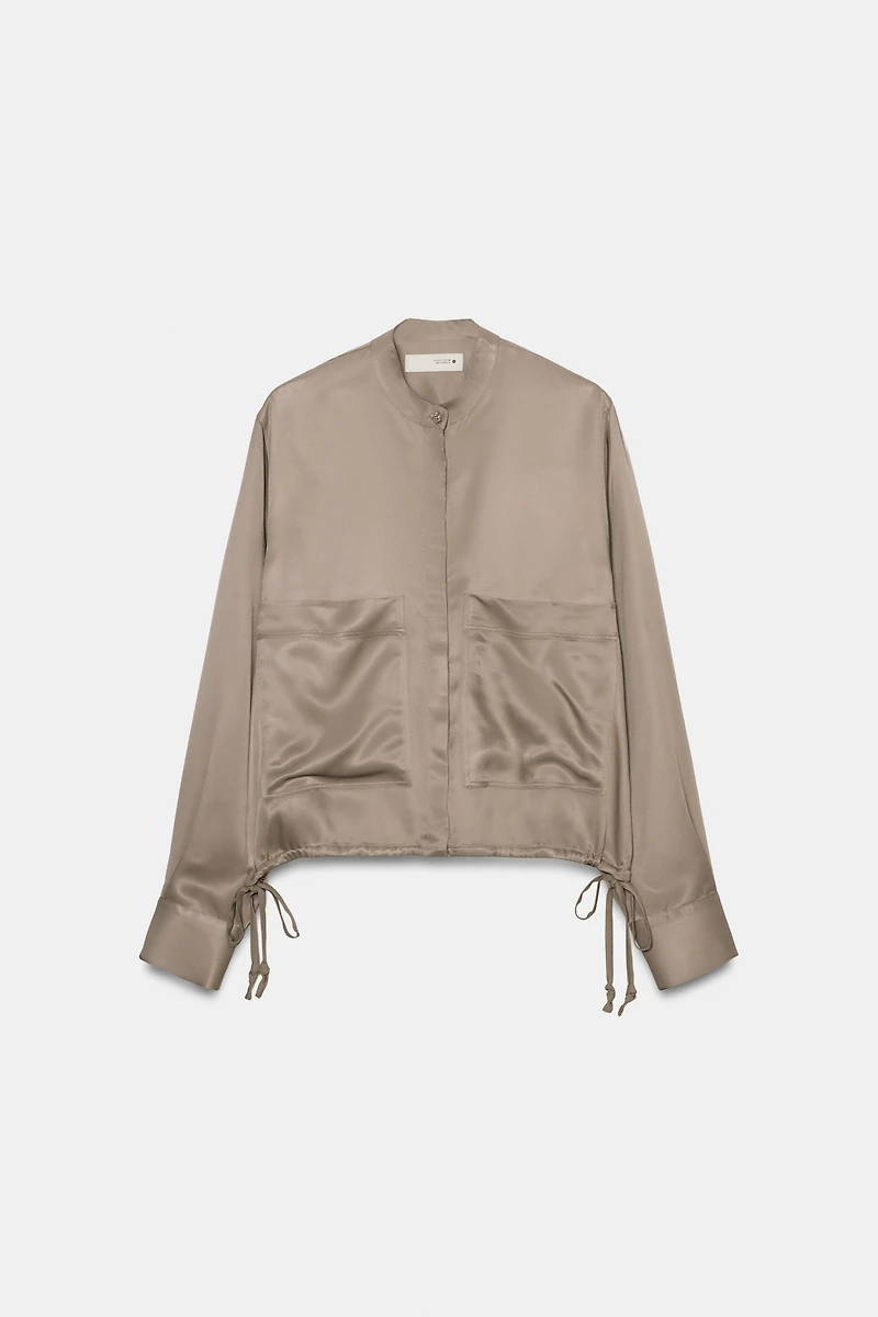 CHEMISE SATINÉE ZW COLLECTION