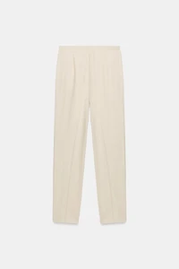 PANTALON SLIM AVEC LIN