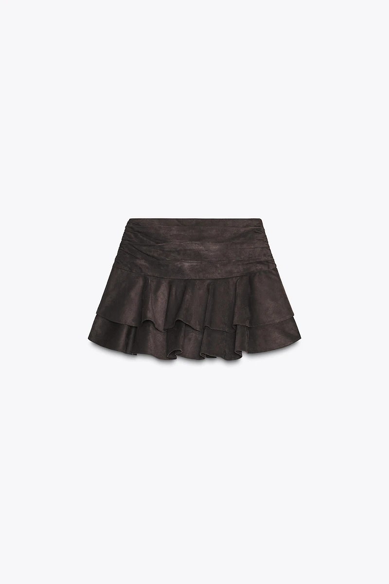 RUFFLED SKORT