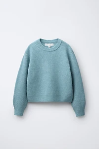 PURL KNIT SWEATER