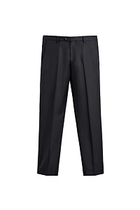 100% WOOL PINSTRIPE SUIT PANTS