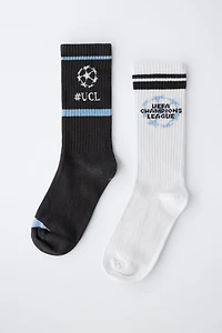 TWO-PACK OF UEFA CHAMPIONS LEAGUE® LONG SOCKS
