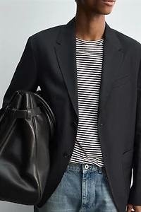 100% LINEN SUIT BLAZER