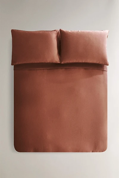 WASHED LINEN DUVET COVER (140 GXM²)