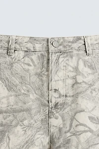 ABSTRACT PRINT CARPENTER PANTS