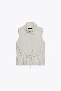 GILET FLUIDE AJUSTABLE
