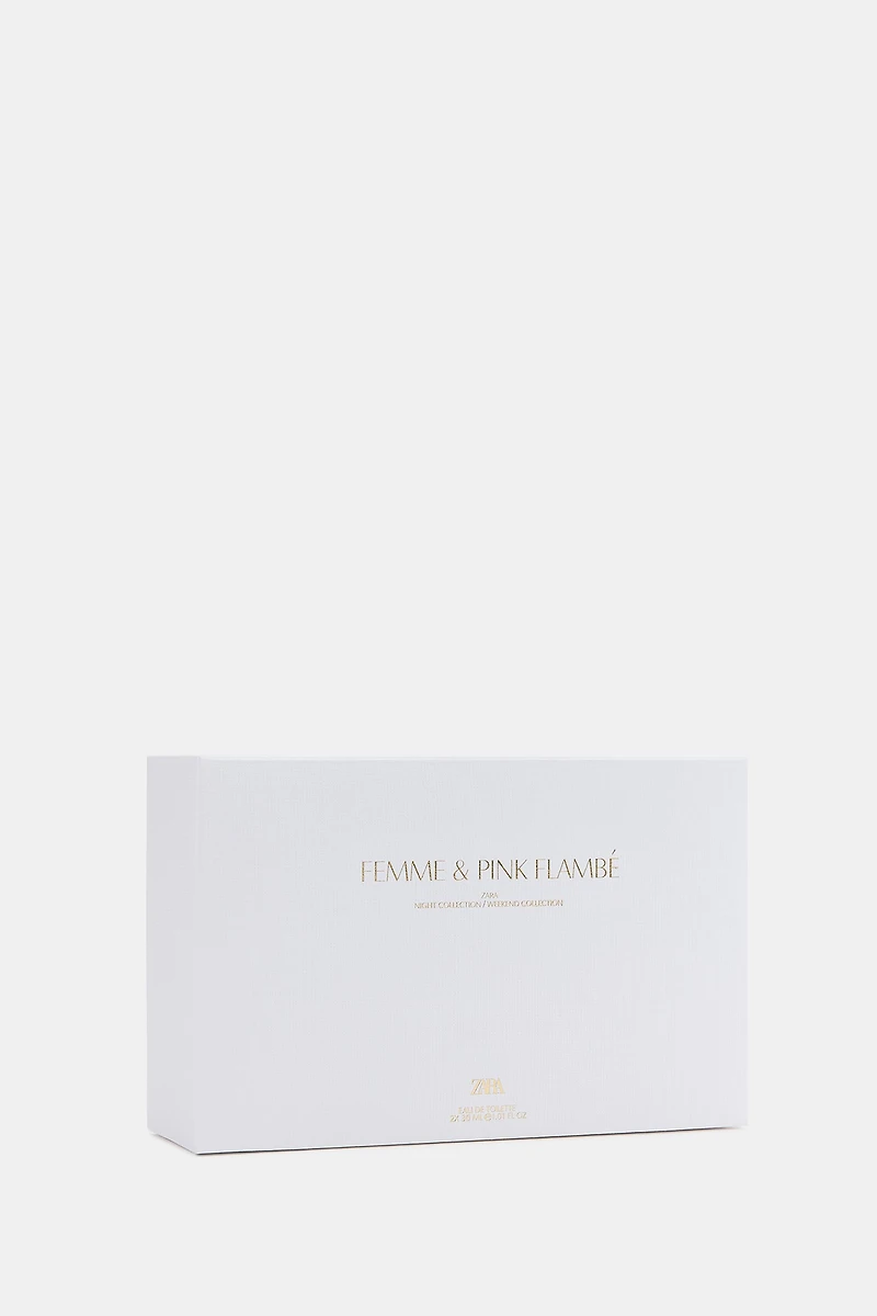 FEMME + PINK FLAMBÉ EDT 2x30ML (1.0 FL. OZ).