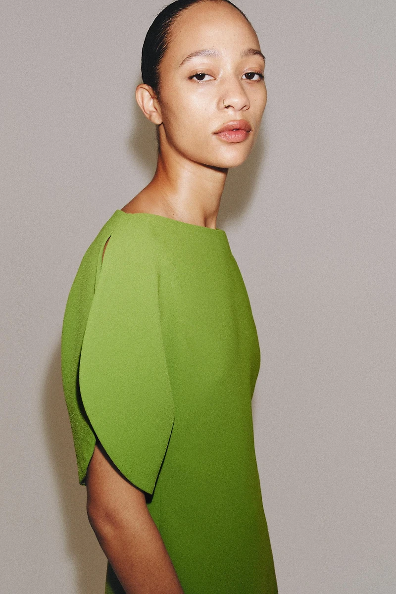 ASYMMETRIC ZW COLLECTION DRESS