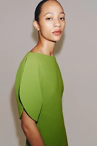 ASYMMETRIC ZW COLLECTION DRESS