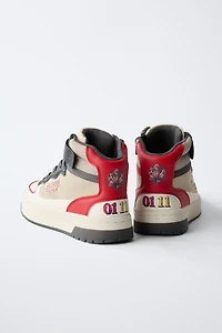 STRANGER THINGS © NETFLIX HIGH TOP SNEAKERS