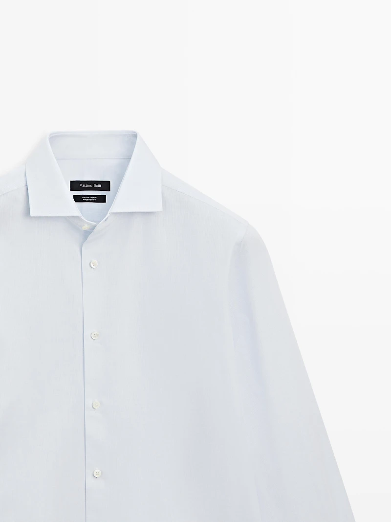 100% cotton textured shirt